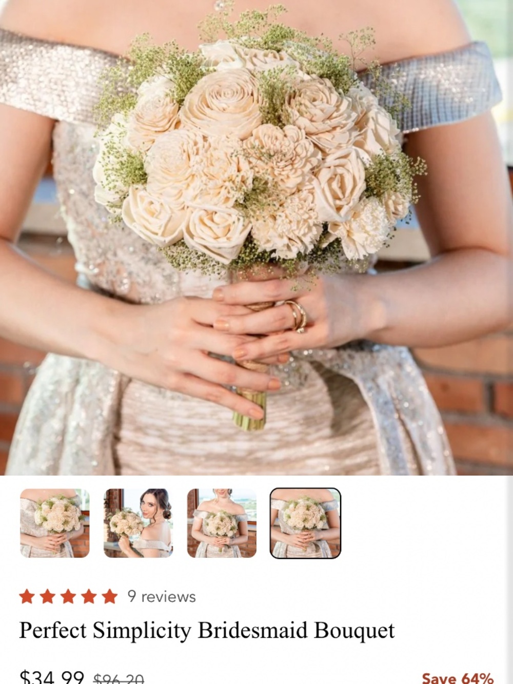 Sola Wood Flower Bouquets